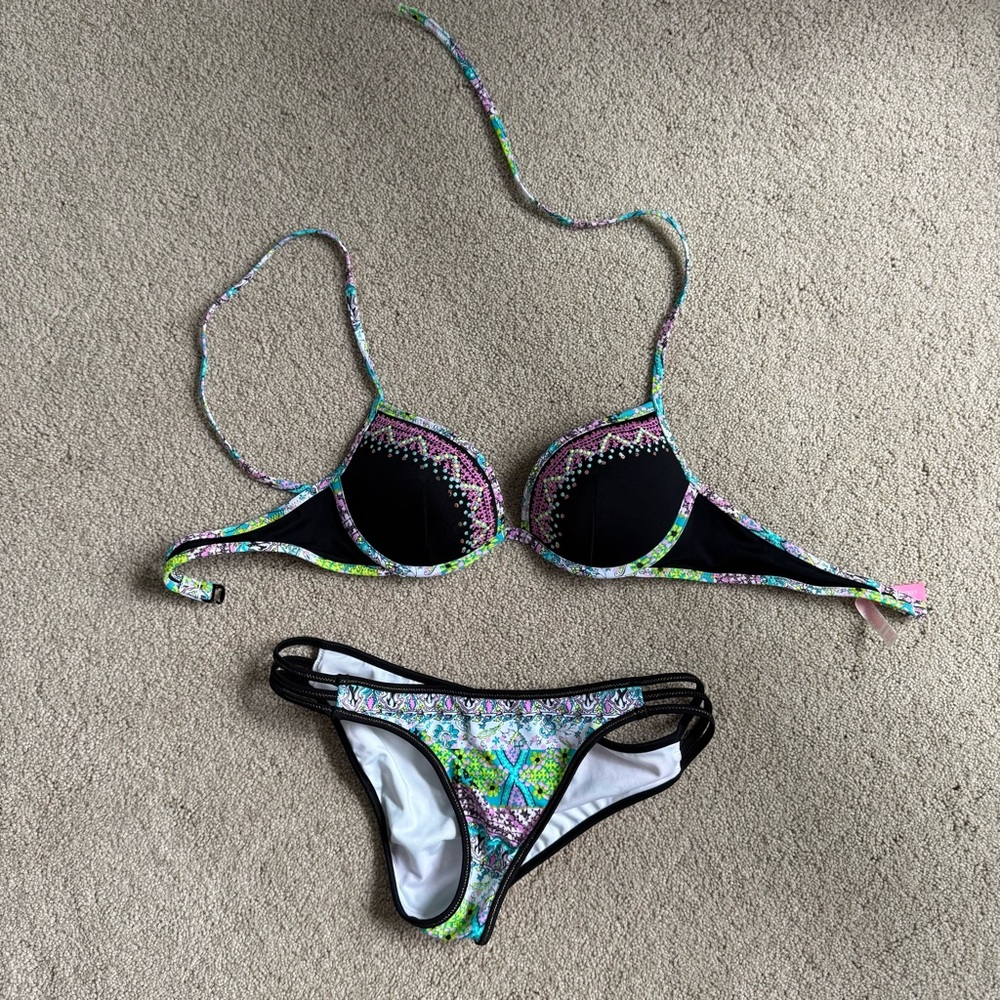 Victoria's Secret Floral Bikini Bottom